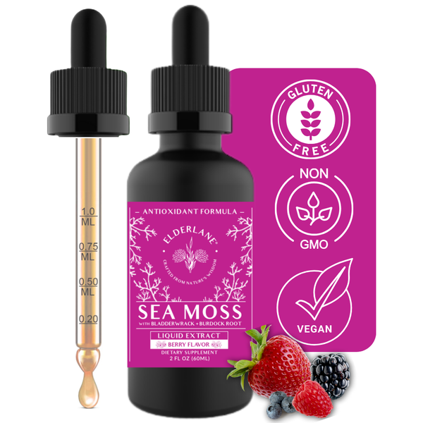 Sea Moss Drops 2 oz - Berry Flavor