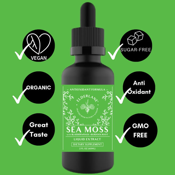 Sea Moss Drops 2 oz - Original Flavor